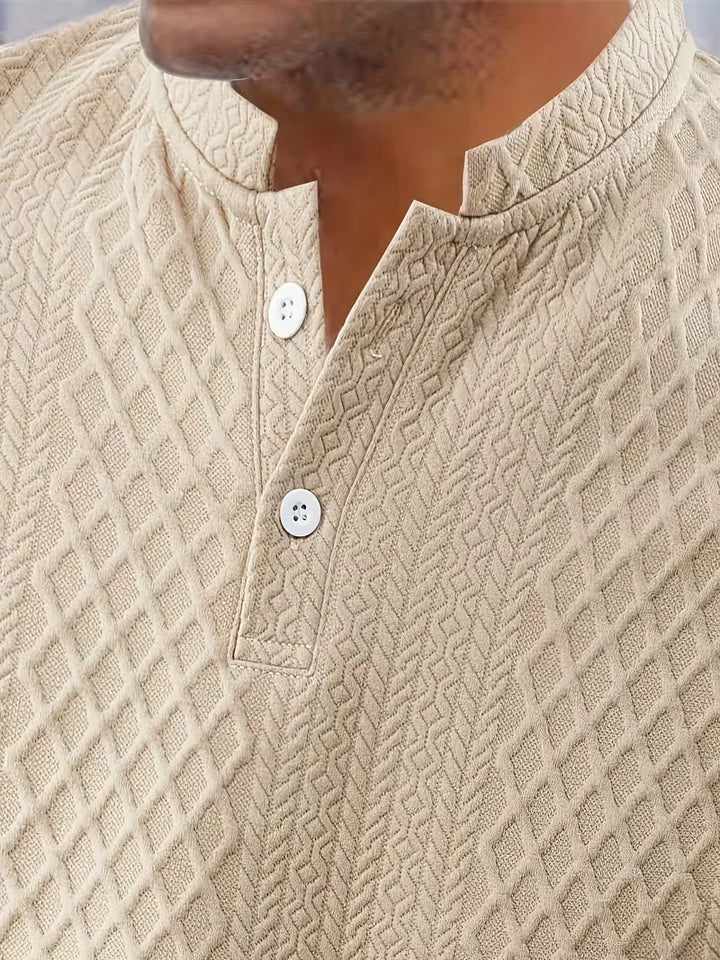 Zomer kledingset met jacquard patroon