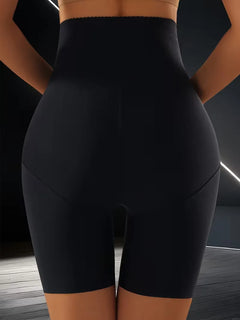 High-waisted shapewear boxer brief