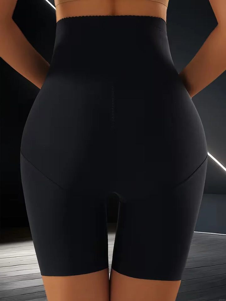 High-waisted shapewear boxer brief