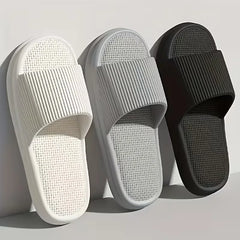 Badslippers met dikke zool
