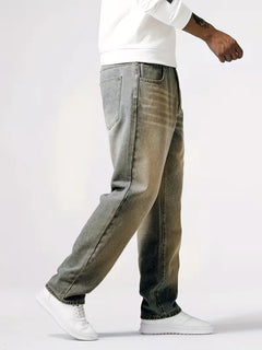 Loose fit jeans met vijf zakken