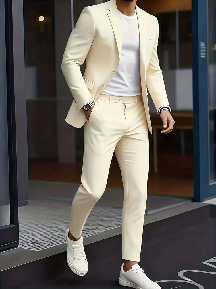Formeel heren pak slim fit
