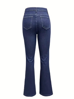 Flared jeans met hoge taille