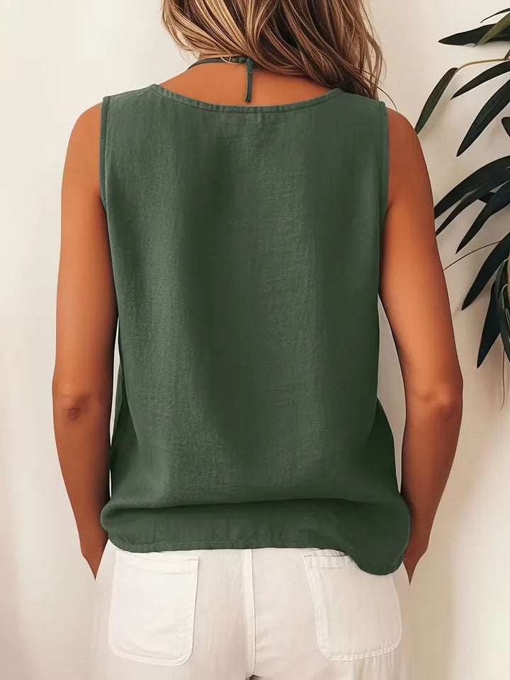 Bohemian dames blouse met knopen