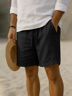 Shorts met elastische tailleband