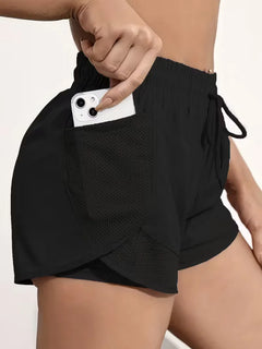 Korte broek met elastiek