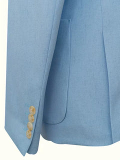 Linnen colbert slim fit