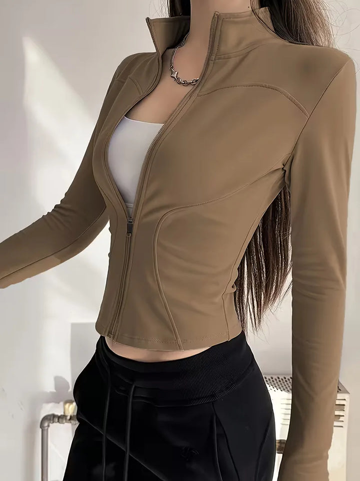 Track jacket slim fit