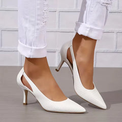 Stiletto met cut-out design