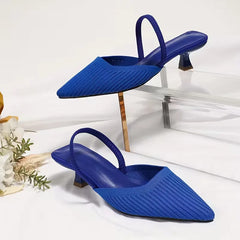 Hak met flare heel