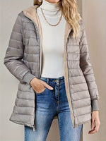 Eline | Fleece gevoerde jas met ritssluiting