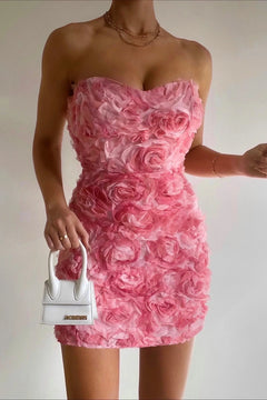 Stijlvolle Elizabeth Strapless Jurk - Elegant en Veelzijdig