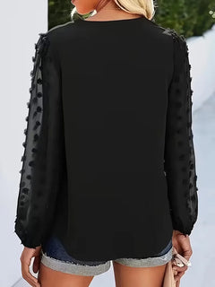 Blouse met lange mouwen