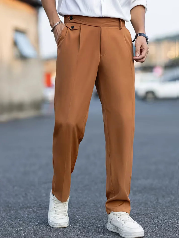 Pantalons met rechte pijpen