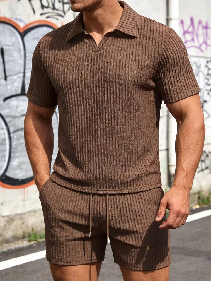 Zomer kledingset met polo