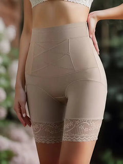 High-waisted shapewear shorts