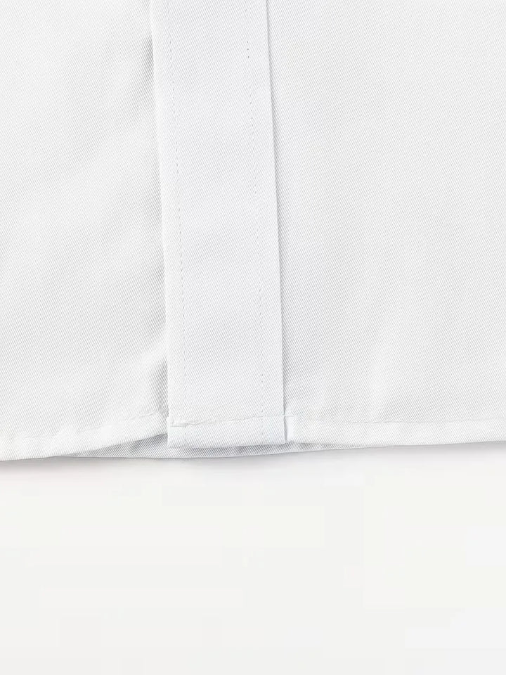 Nette overhemden slim fit mandarin kraag