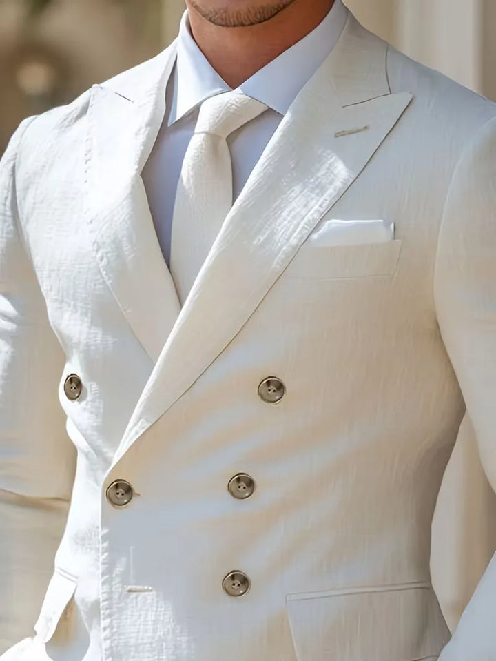 Colbert slim fit met dubbele knopen