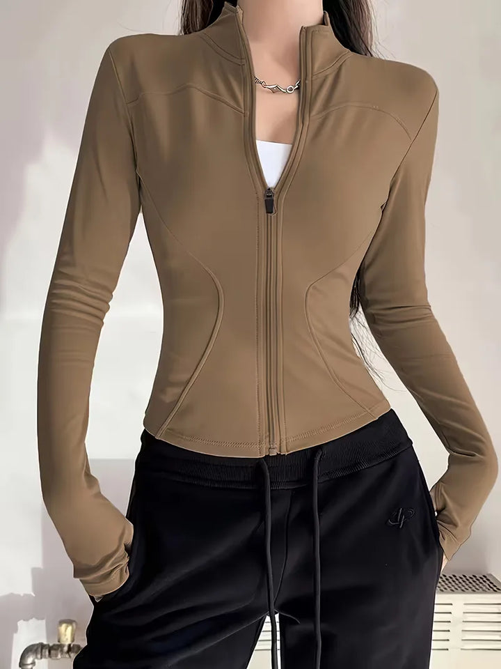 Track jacket slim fit