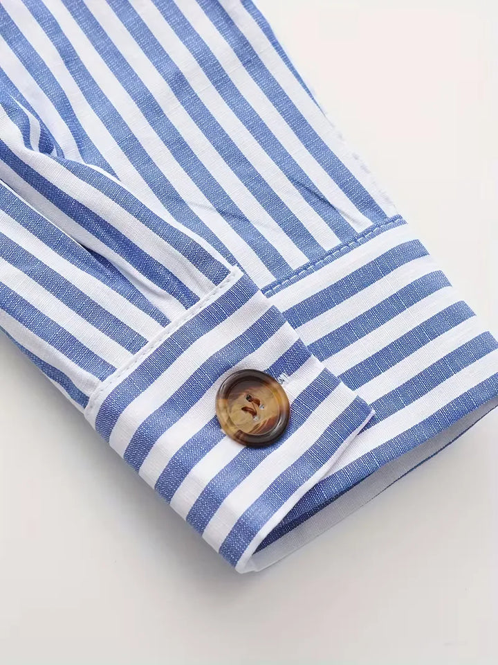 Gestreept casual overhemd