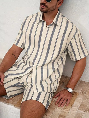 Korte mouw overhemd met shorts