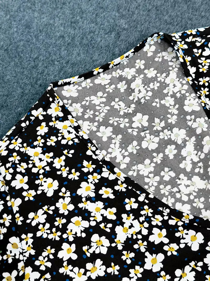 Crop top met bloemenprint