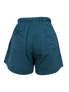 Korte broek met elastische taille