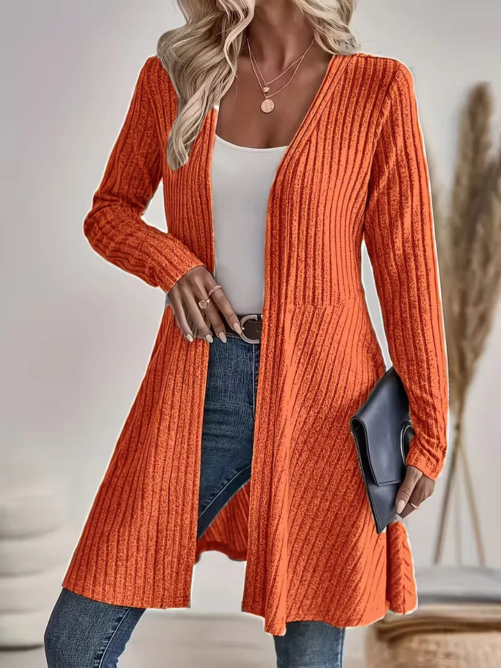 Zwarte cardigan met V-hals