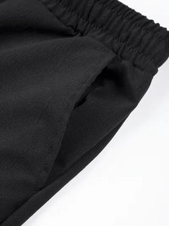 Shorts met elastische tailleband