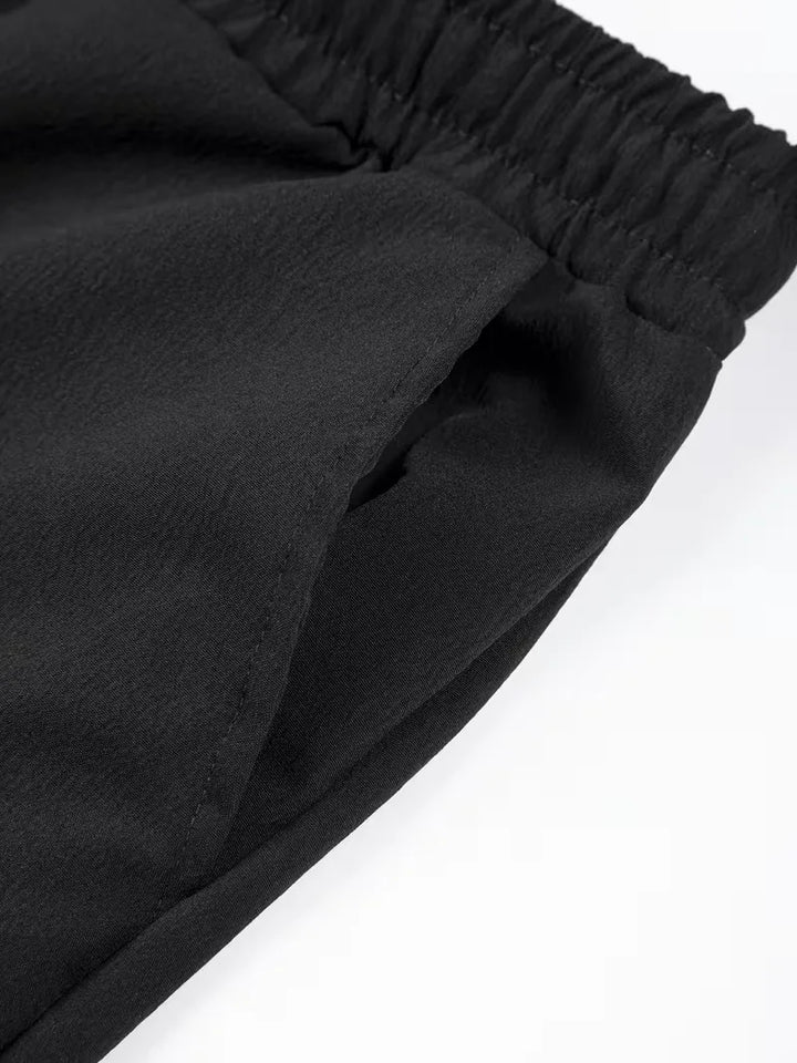 Shorts met elastische tailleband