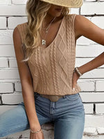 Tanktop met V-hals