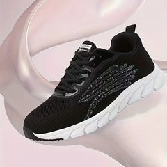 Lage sneaker met mesh bovenwerk