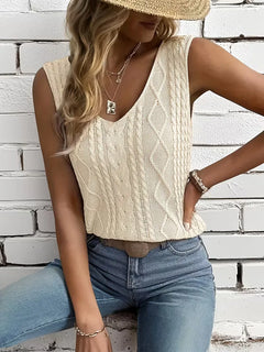 Tanktop met V-hals