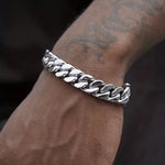 Cuban link armband met lobster clasp