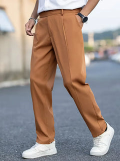 Pantalons met rechte pijpen