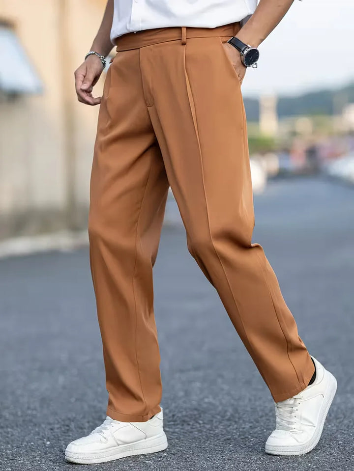 Pantalons met rechte pijpen