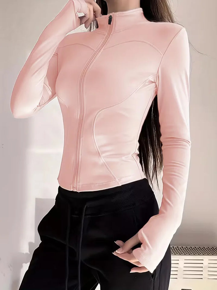 Track jacket slim fit