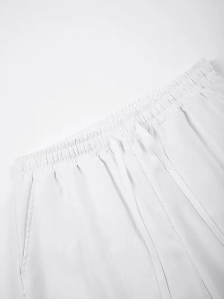 Shorts met elastische tailleband