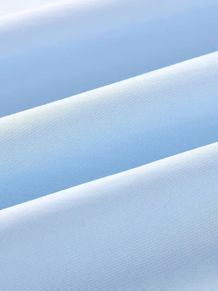 Nette overhemden slim fit mandarin kraag