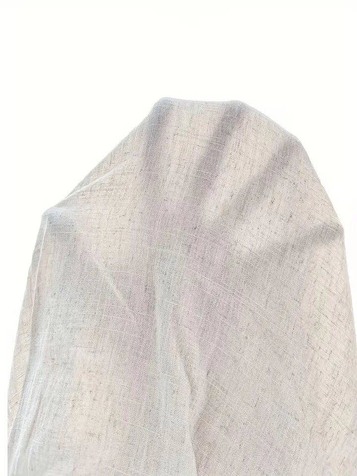 Pantalons met drawstring en straight leg
