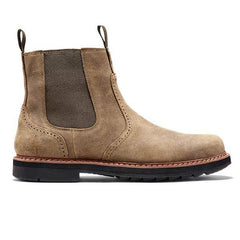 Fedde | Stijlvolle herenlaarzen in de kleur Khaki voor heren in Casual stijl geschikt voor alle seizoenen.
