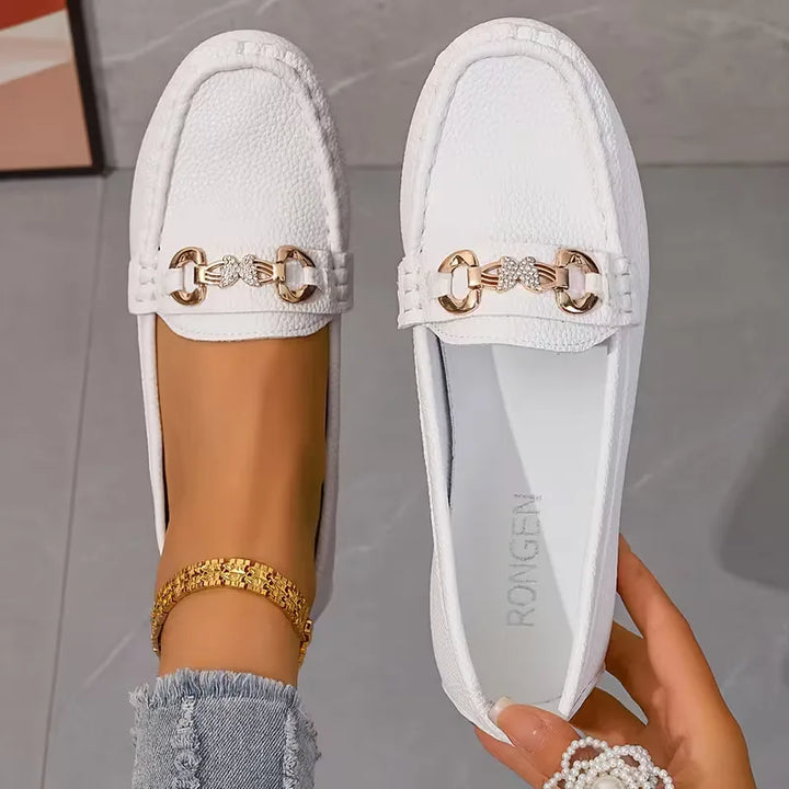 Loafers met vlinderdetail