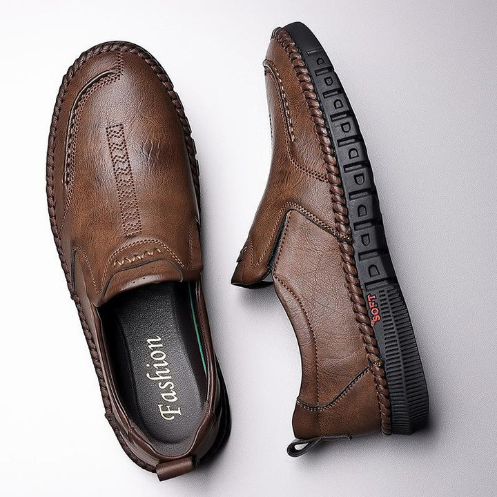 Finn | Heren casual leren mocassins