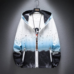 Finn | Winddichte Stijlvolle Jas in de kleur Wit voor heren in Outdoor stijl ideaal voor de herfst.