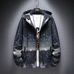 Finn | Winddichte Stijlvolle Jas in de kleur Zwart voor heren in Outdoor stijl ideaal voor de herfst.