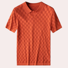 Stijlvol Gebreid Poloshirt voor Heren - Floris