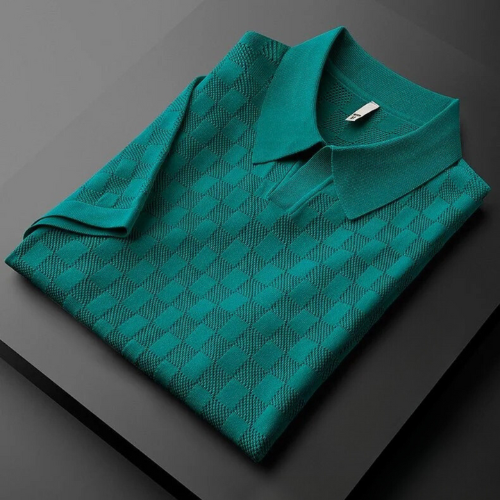 Stijlvol Gebreid Poloshirt voor Heren - Floris