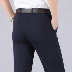 Harry | Stretch Comfortbroek in de kleur Blauw voor heren in stijl ideaal voor de winter