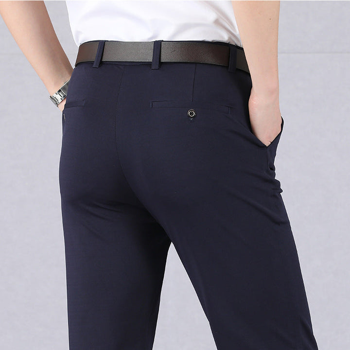 Harry | Stretch Comfortbroek in de kleur Blauw voor heren in stijl ideaal voor de winter