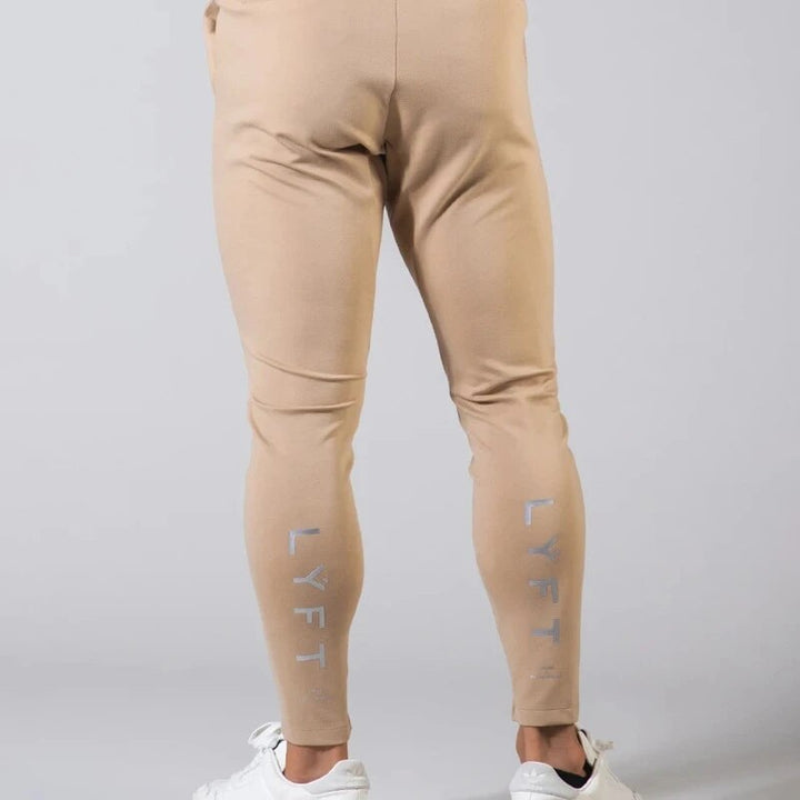 Hugo | Stijlvolle & Flexibele Joggers in de kleur Khaki voor heren in Lounge stijl ideaal voor de herfst.